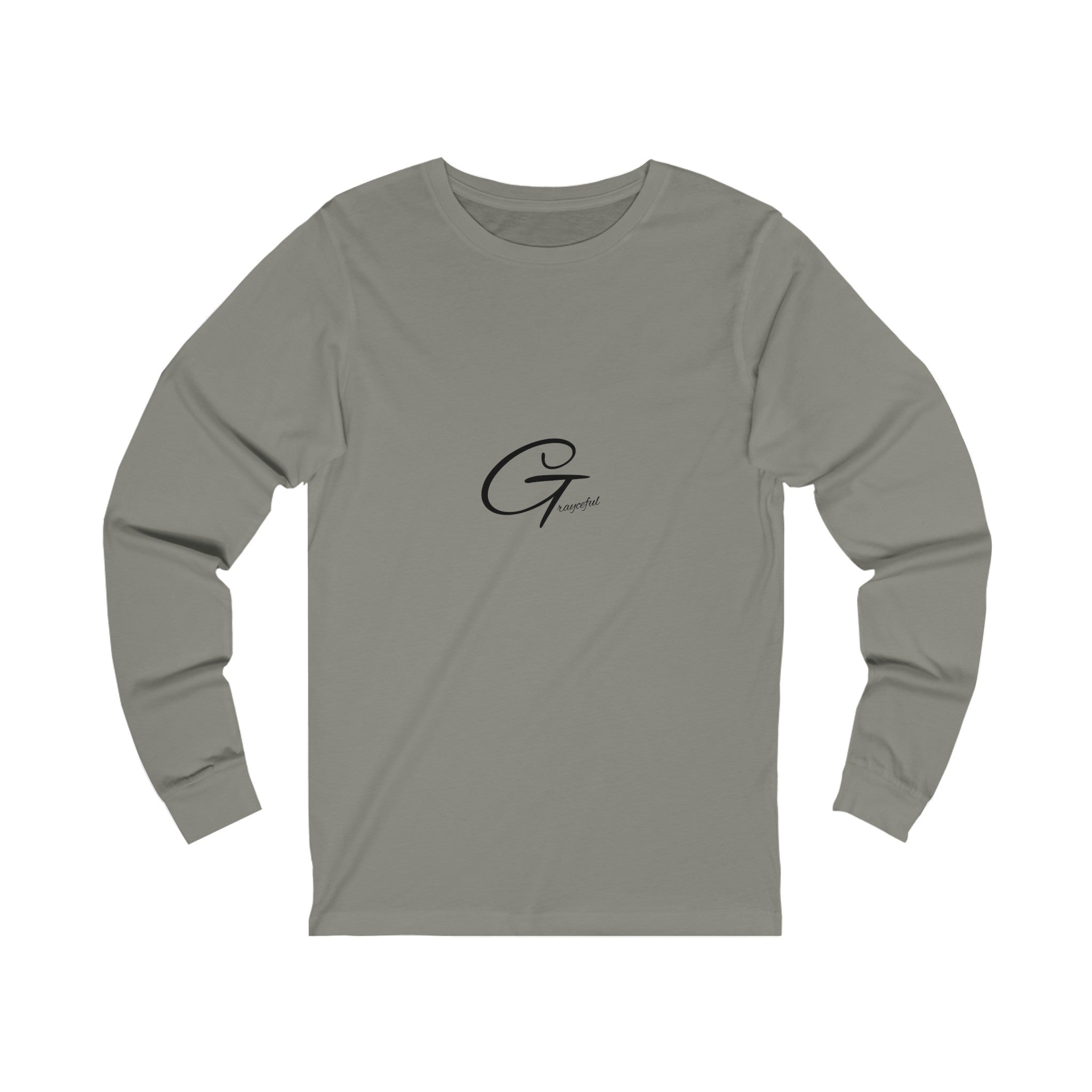 Unisex Jersey Long Sleeve Tee - Premium Cotton Basic