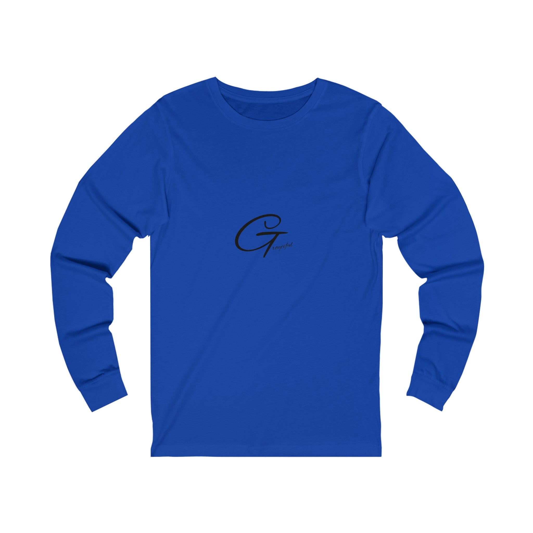 Unisex Jersey Long Sleeve Tee - Premium Cotton Basic