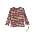 The Printed Long Sleeve Tee -  Rustic Floral