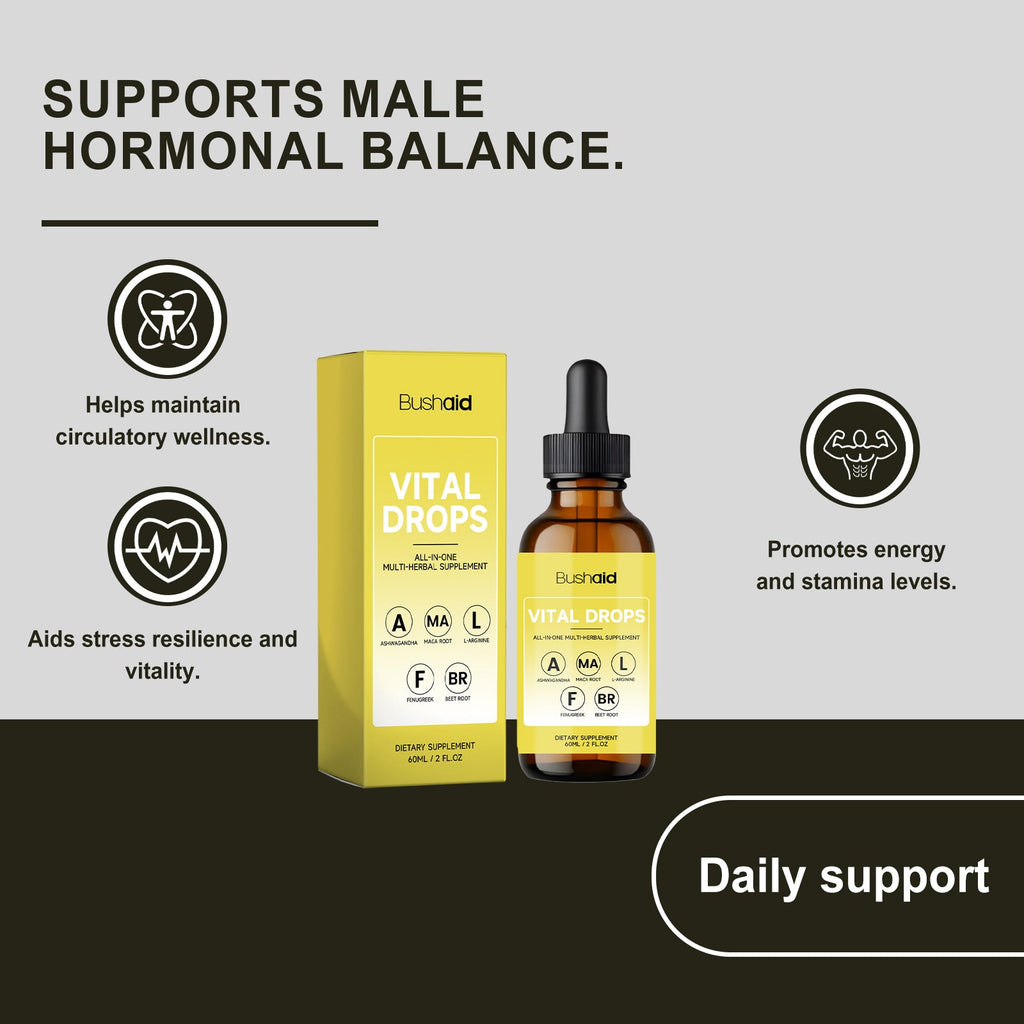Mens Vitality Support Drops
