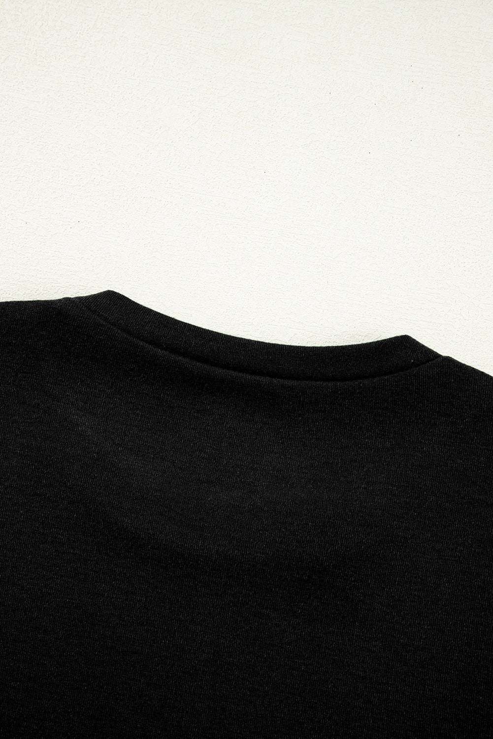 Judith Solid Exposed Seam Long Sleeve Top