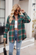 Mandy Plaid Button Up Long Sleeve Shirt | Women's
