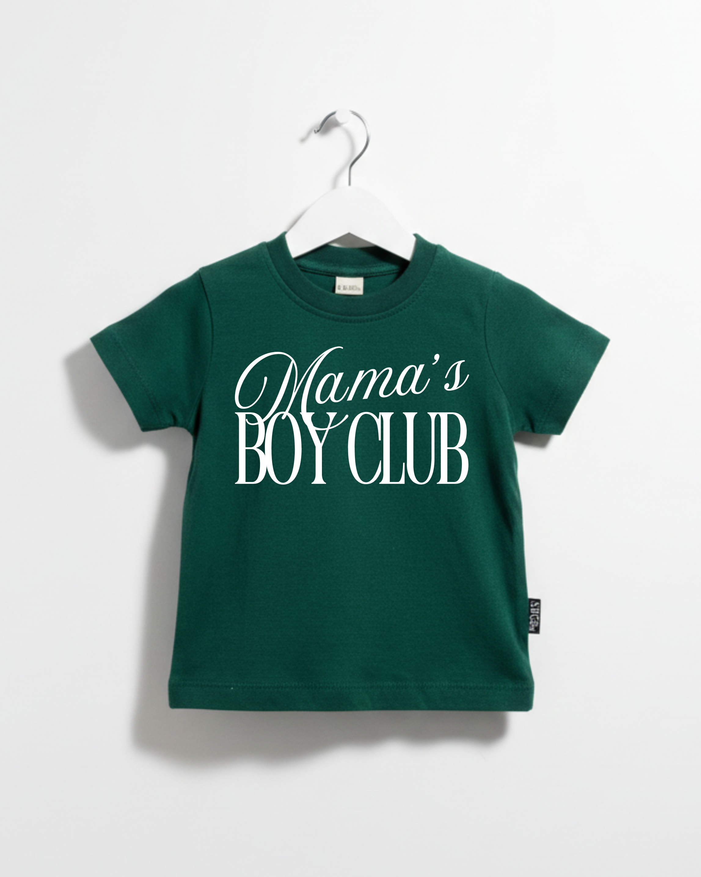 Mama's Boy Club Kids Graphic Tee - Soft Cotton Top