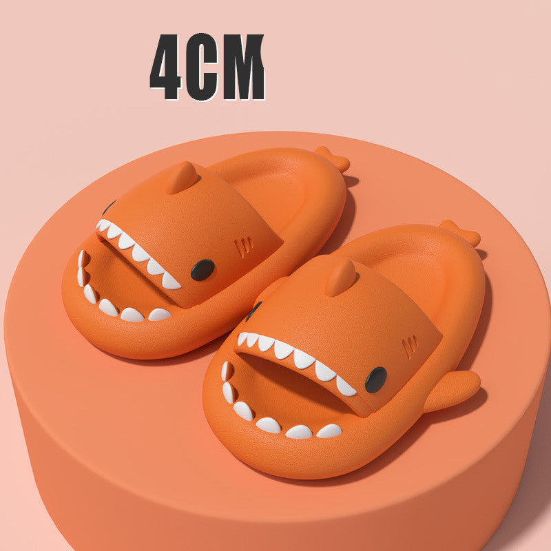 Lovely Shark Slides Unisex Lightweight Open Toe Beach Pool Sandals