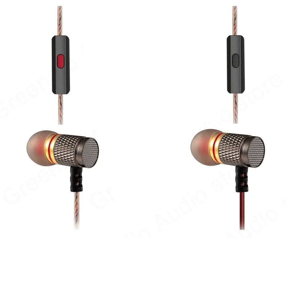 HiFi Wired Metal Bass Earbuds with 3.3ft Cord - Multi-Color