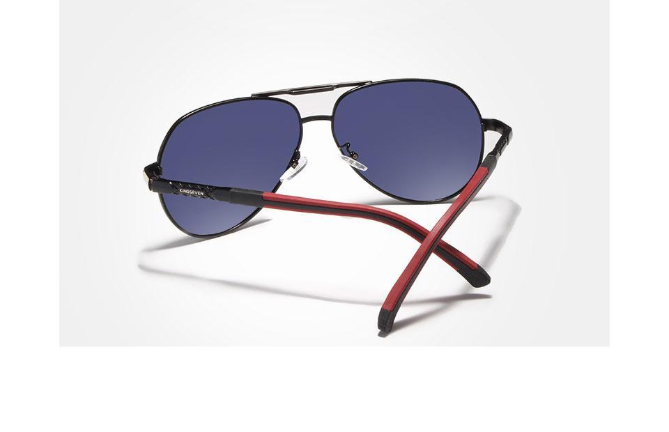 Retro Aviation Mirror Polarized Sunglasses for Men