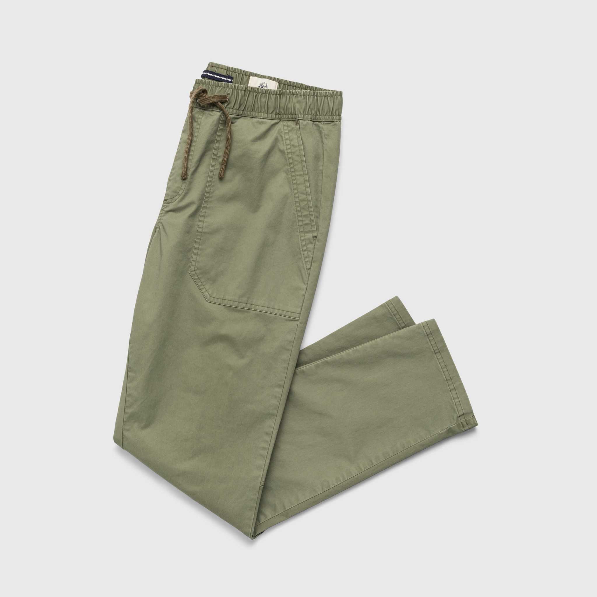 Tyler Poplin Utility Pant - Lichen Green