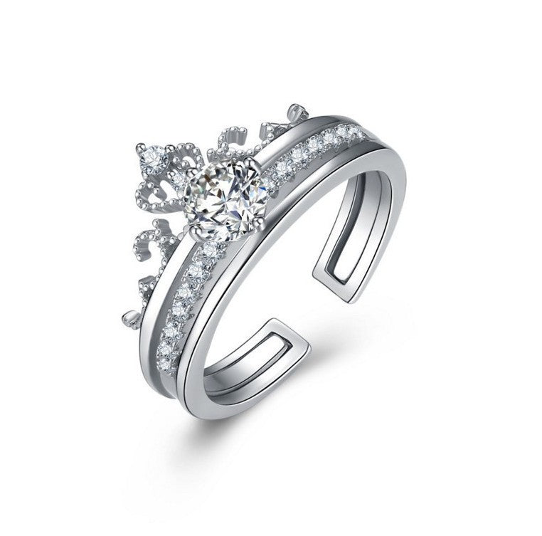 Two-Piece Detachable Double-Layer Combination Drill Opening Crown Ring