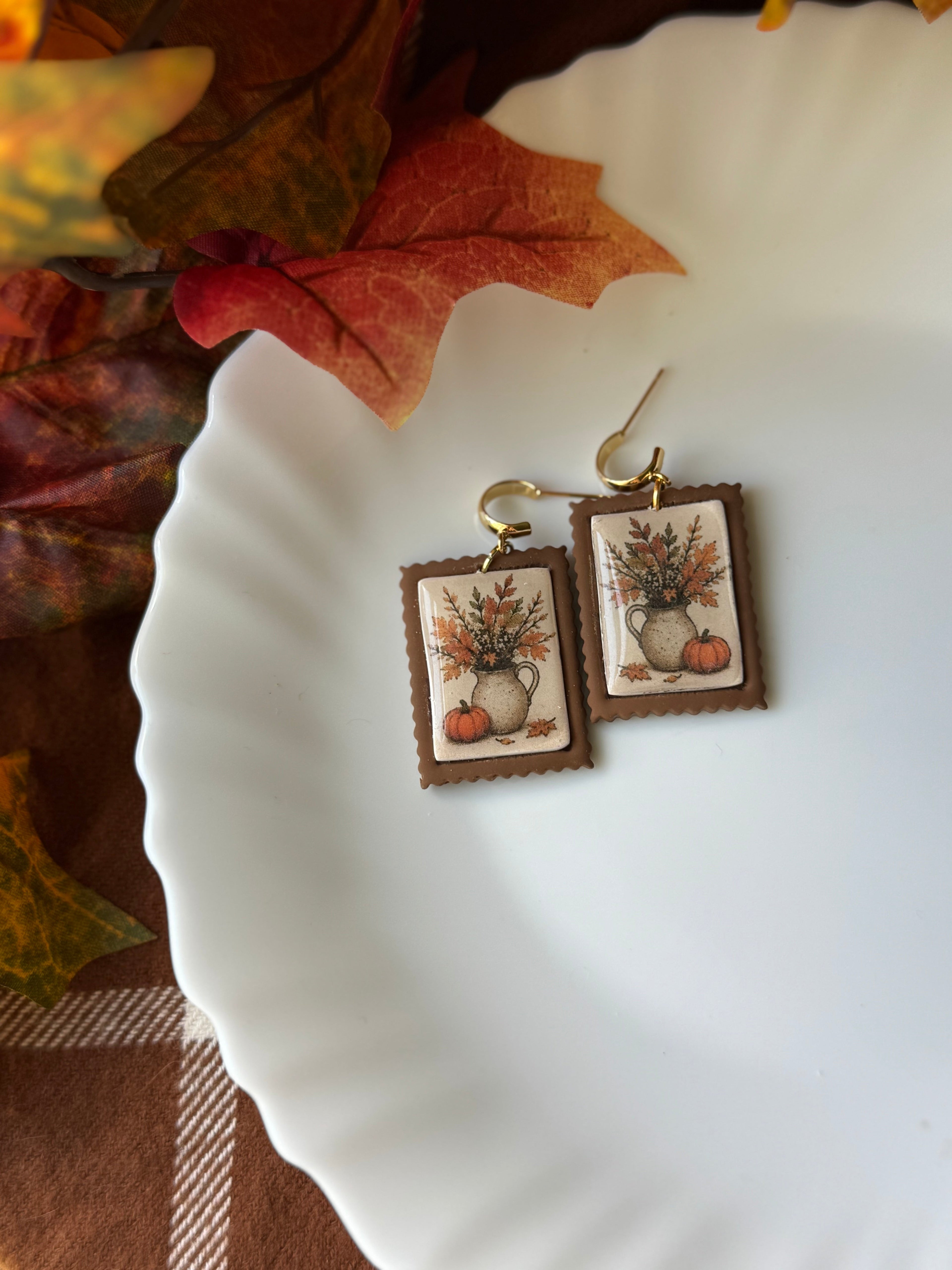 Autumn Floral Stamps