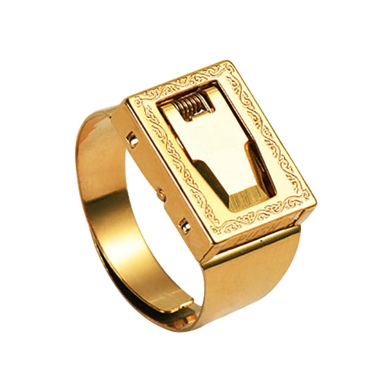 Self-Defense Ring with Built-in Blade
