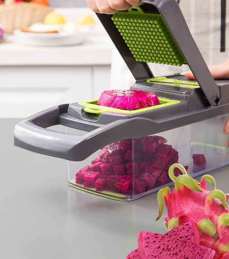 Multifunctional Kitchen Vegetable Cutter: Slicing & Dicing Tool