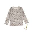 The Printed Long Sleeve Tee -  Isla