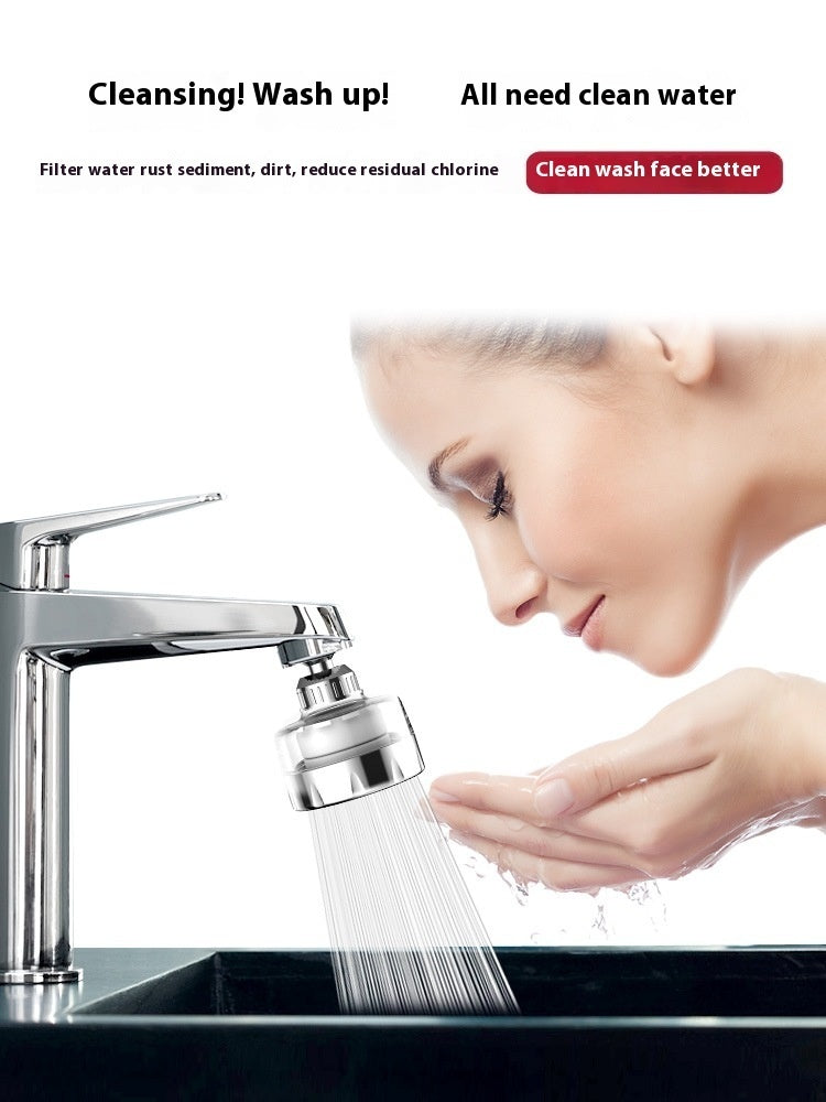 Faucet-Mount Water Filter – Tap Extender with Soft Water Attachment