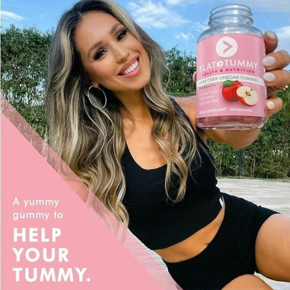 Vinegar-flavored Gummy Health Supplement In A Bottle