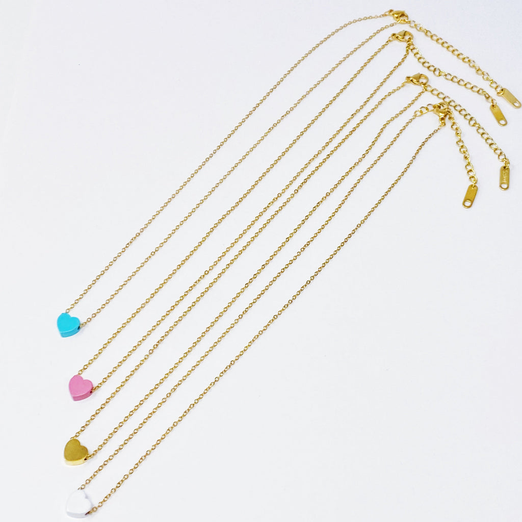 So Very Loved Heart Necklace – Waterproof Gold Chain