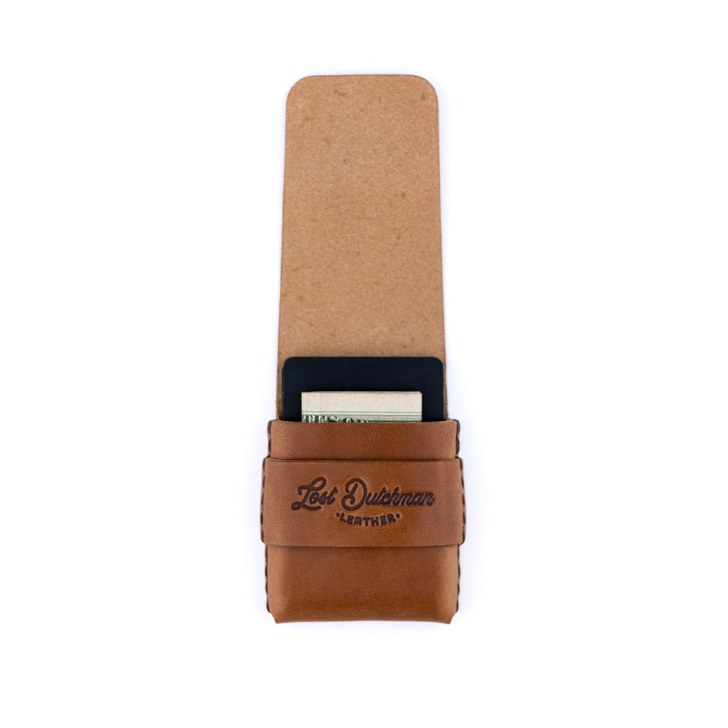 The Original Finnigan Leather Card Wallet - Brown
