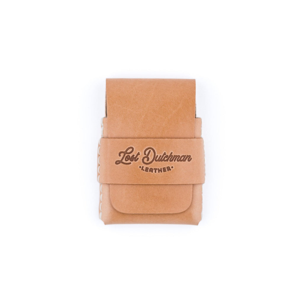 The Original Finnigan leather cardholder in russet