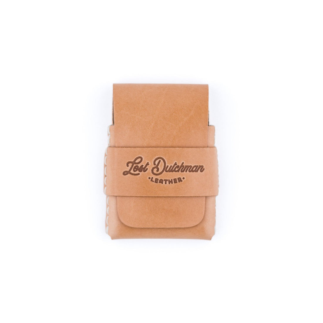 The Original Finnigan leather cardholder in russet