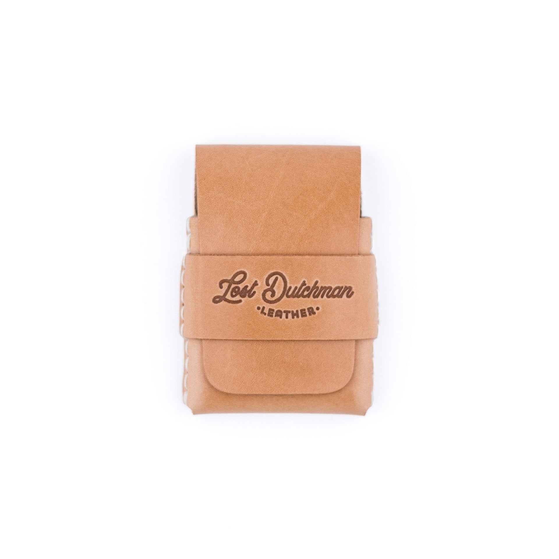 The Original Finnigan leather cardholder in russet