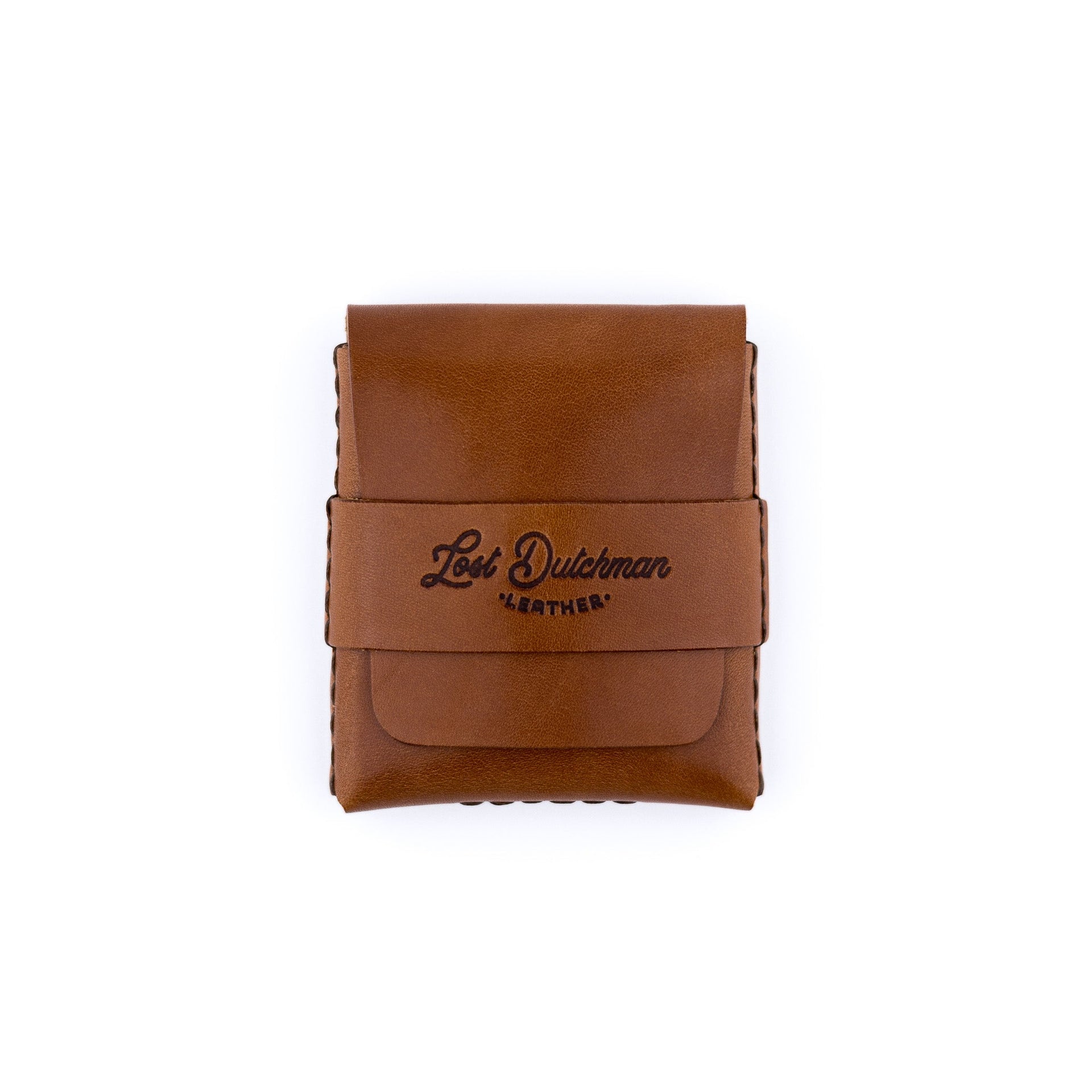 The Big Finn Brown Full-Grain Leather Minimalist Card Holder