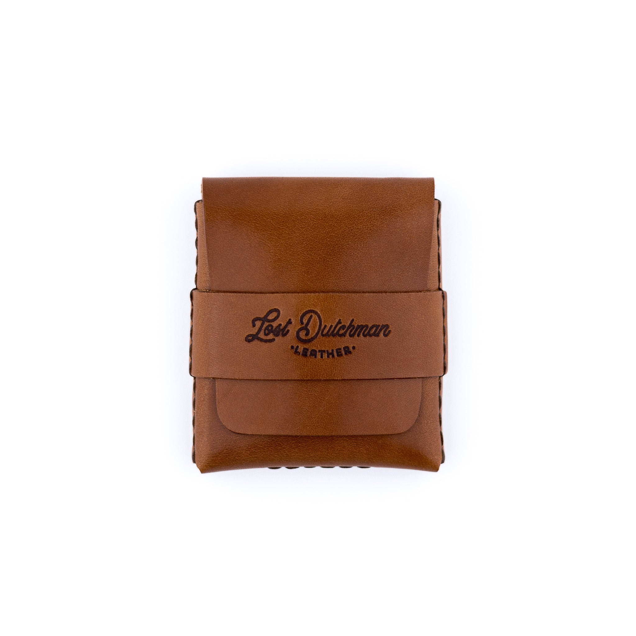 The Big Finn Brown Full-Grain Leather Minimalist Card Holder