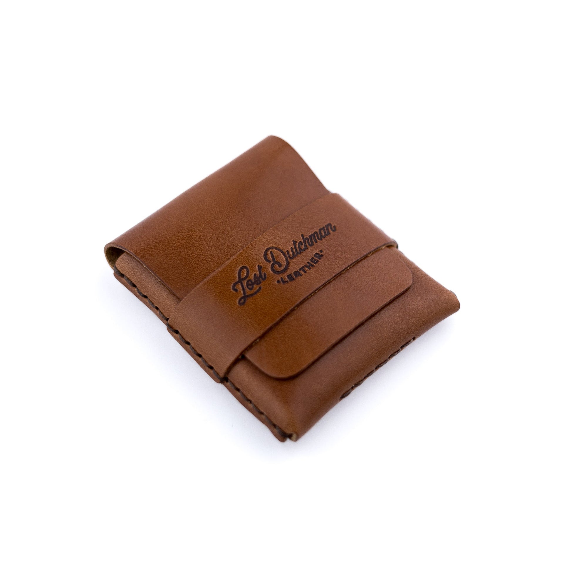 The Big Finn Brown Full-Grain Leather Minimalist Card Holder