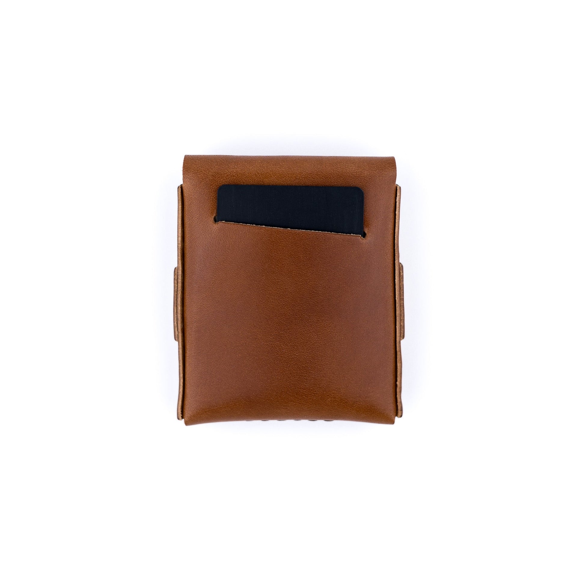 The Big Finn Brown Full-Grain Leather Minimalist Card Holder