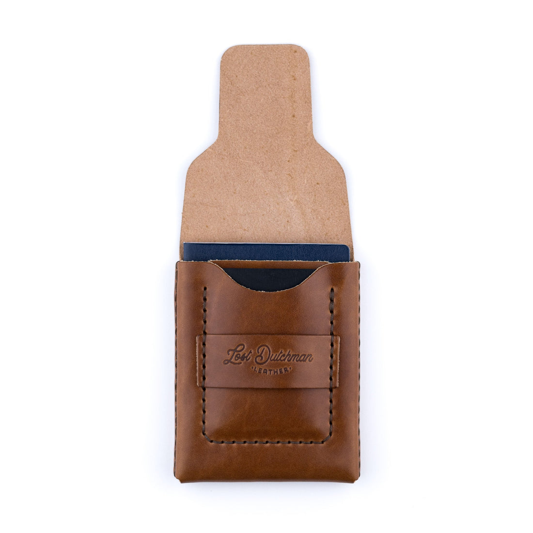 The Huckleberry Standard Passport Wallet - Brown