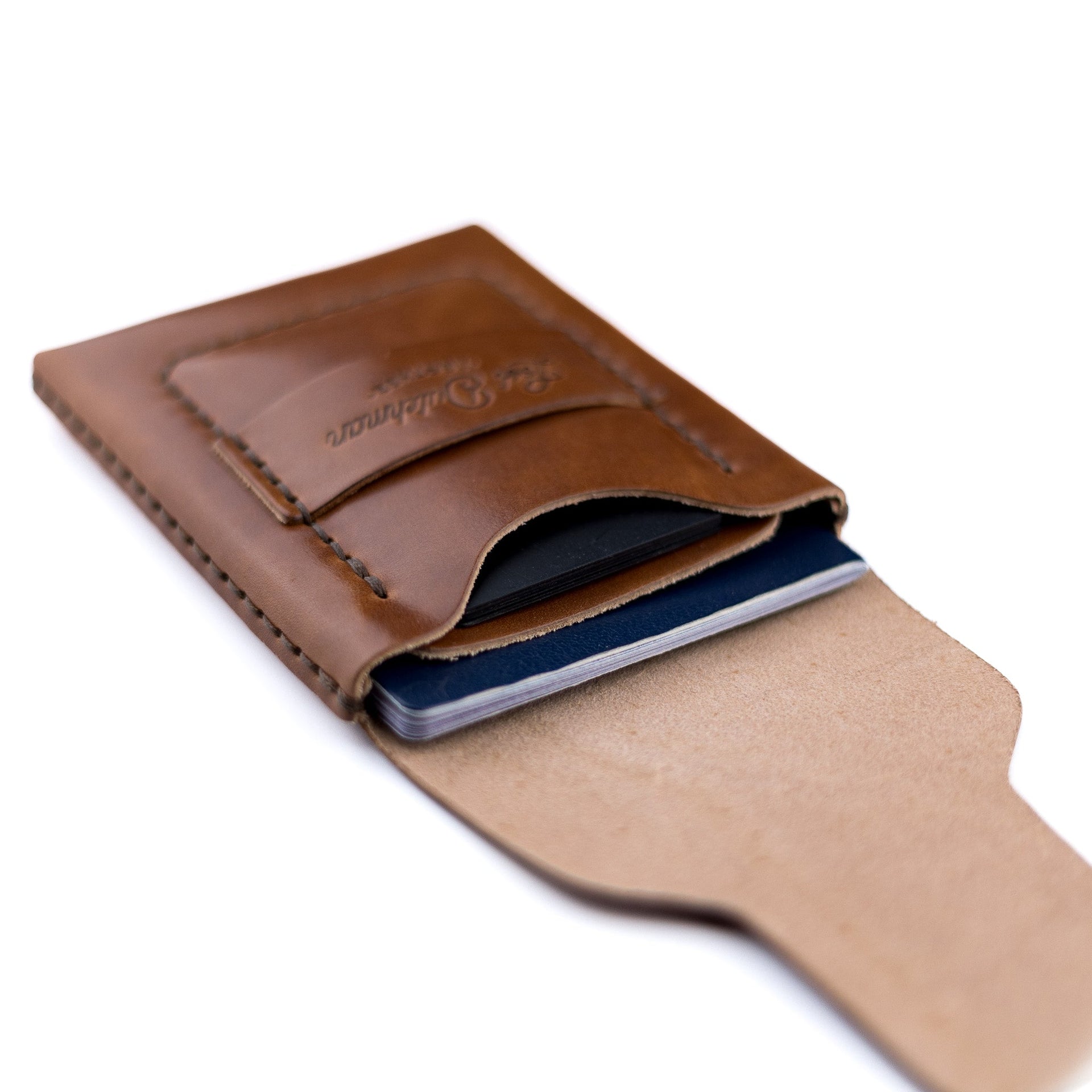 The Huckleberry Standard Passport Wallet - Brown