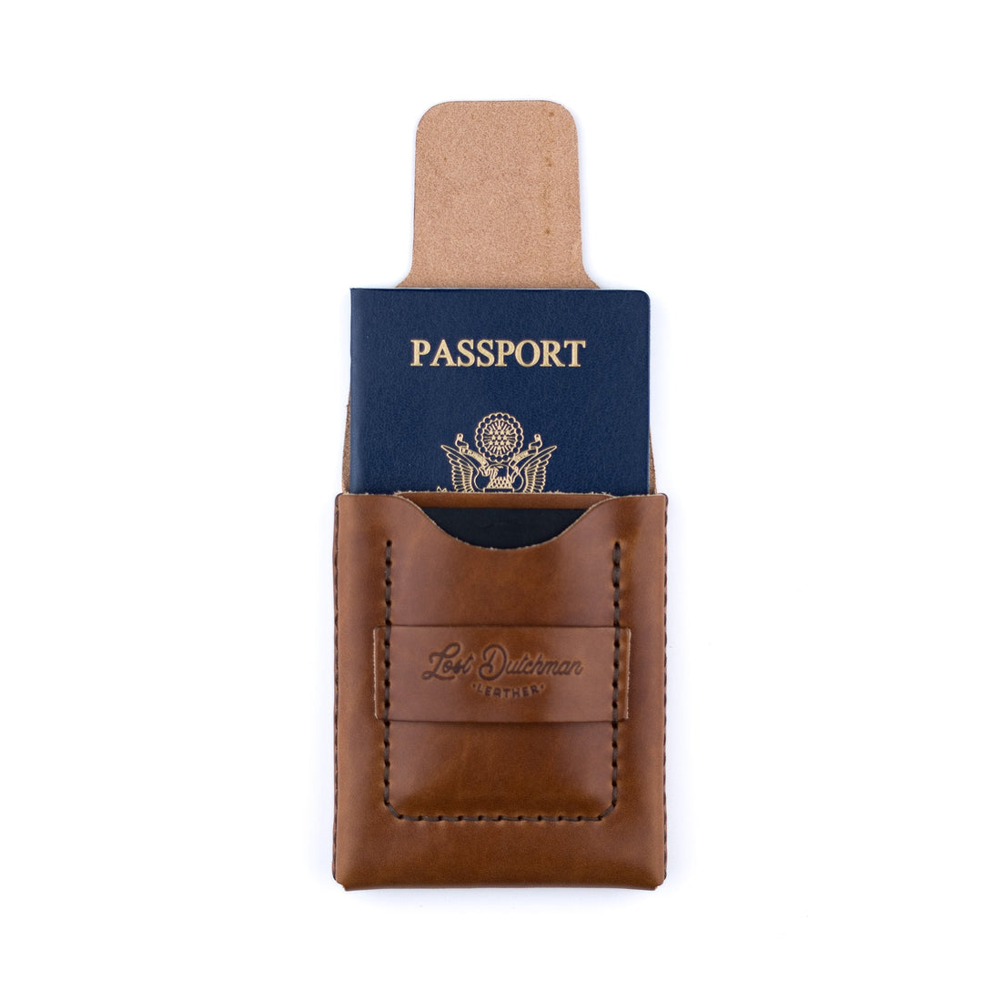 The Huckleberry Standard Passport Wallet - Brown