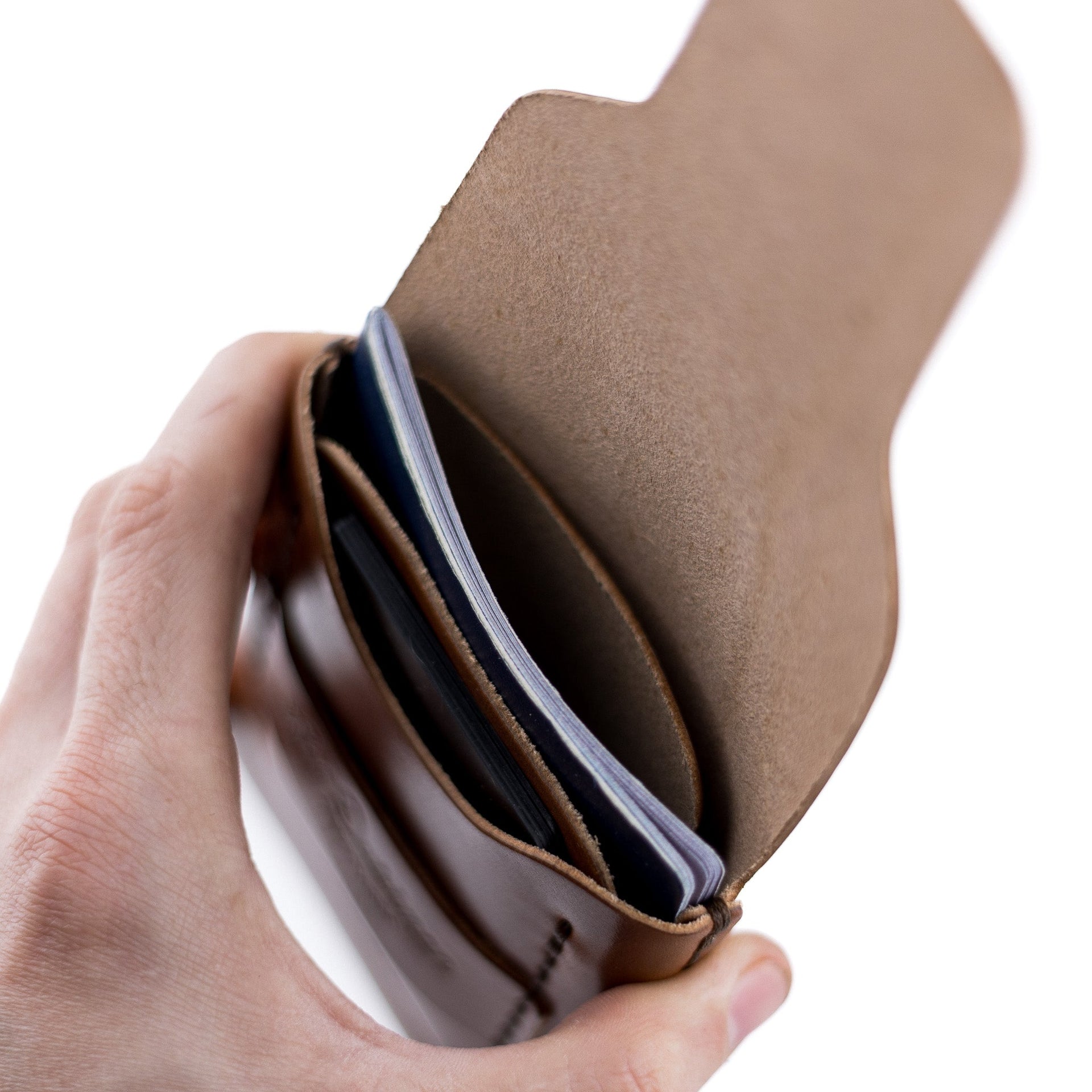 The Huckleberry Standard Passport Wallet - Brown