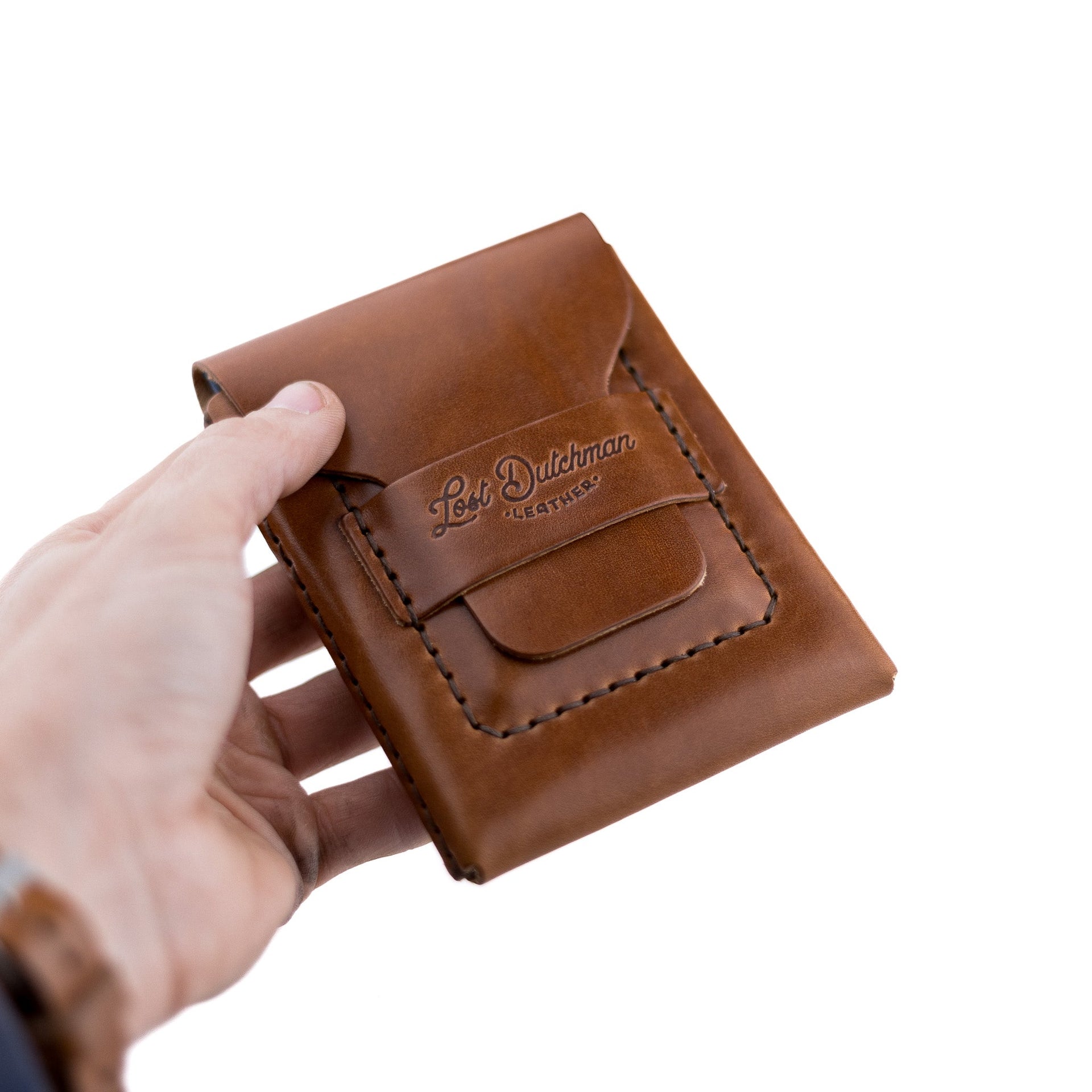 The Huckleberry Standard Passport Wallet - Brown