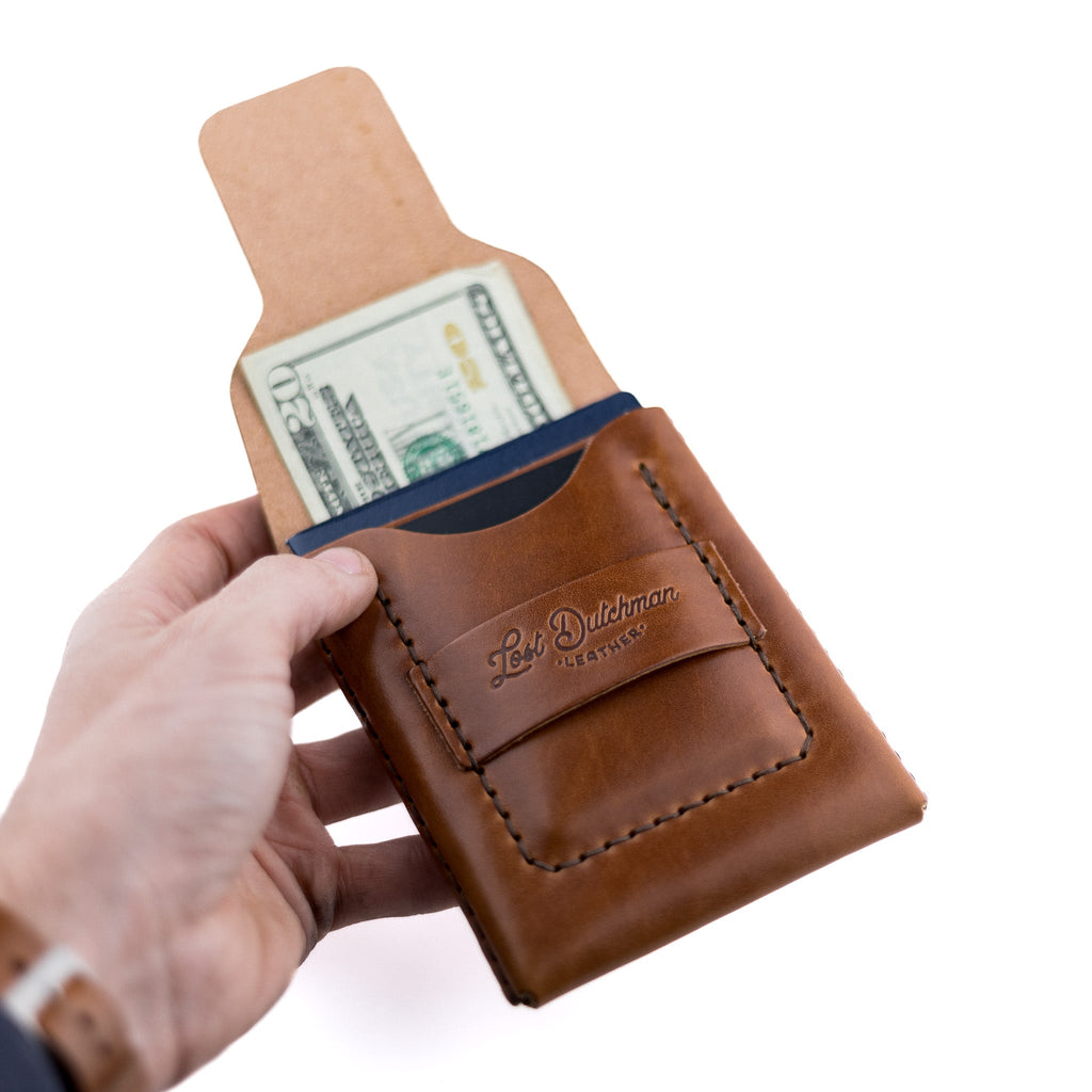 The Huckleberry Standard Passport Wallet - Brown
