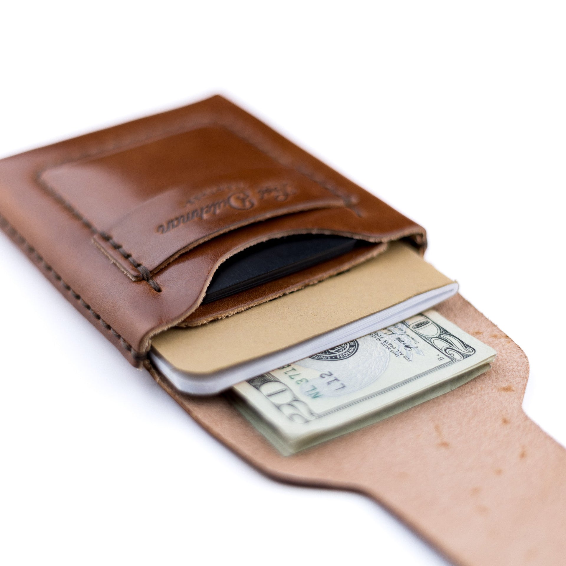 The Huckleberry Tall Notebook & Passport Wallet - Brown