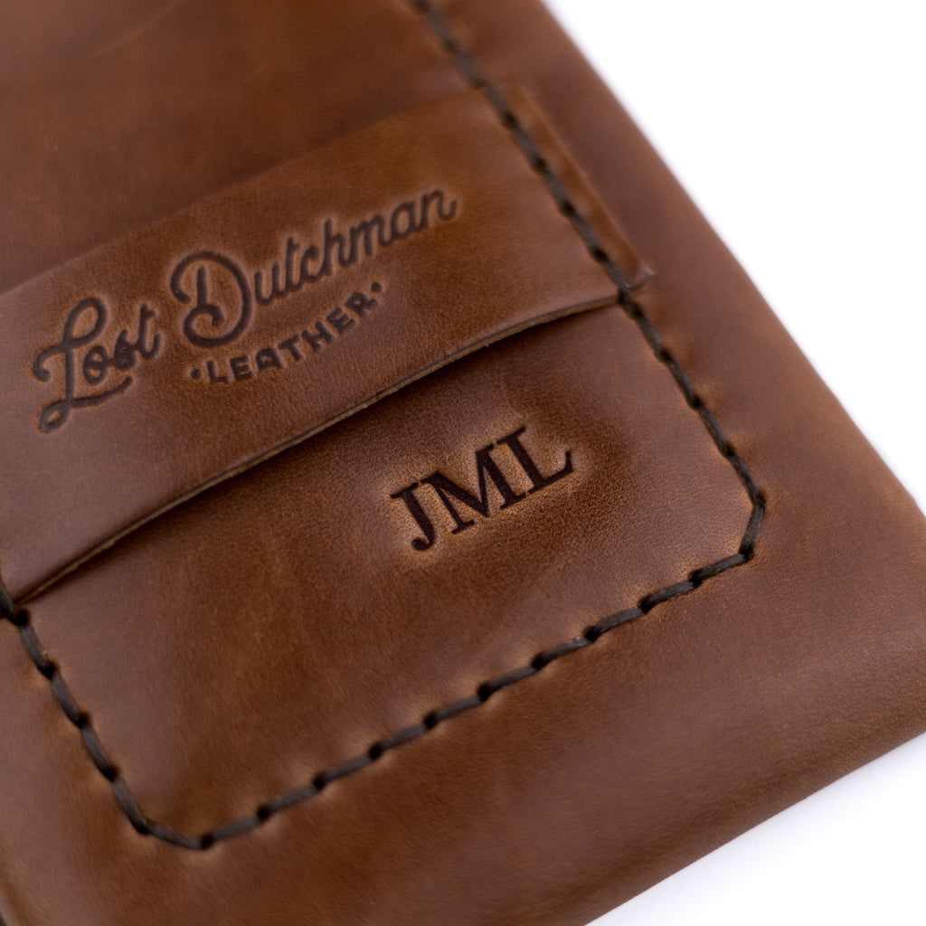 The Huckleberry Standard Passport Wallet - Brown