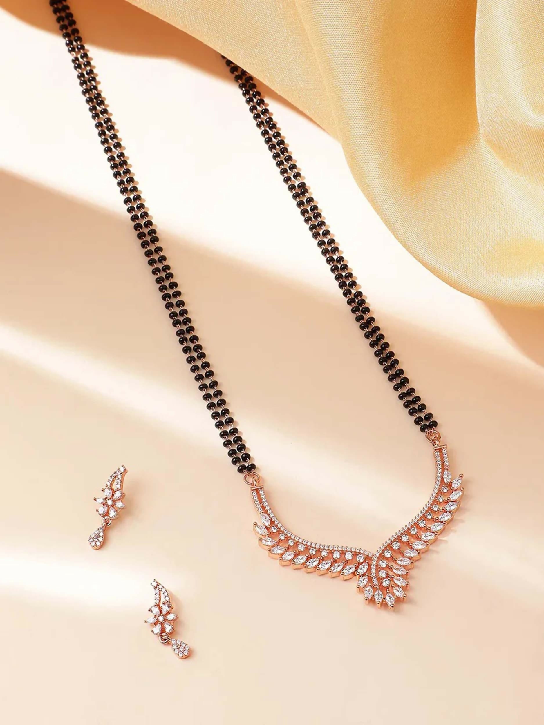 Joban Fashion Mangalsutra With Earrings For Women