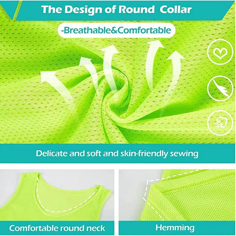 Sports Pinnie/Vest , Polyester-Mesh 10 PER PACK