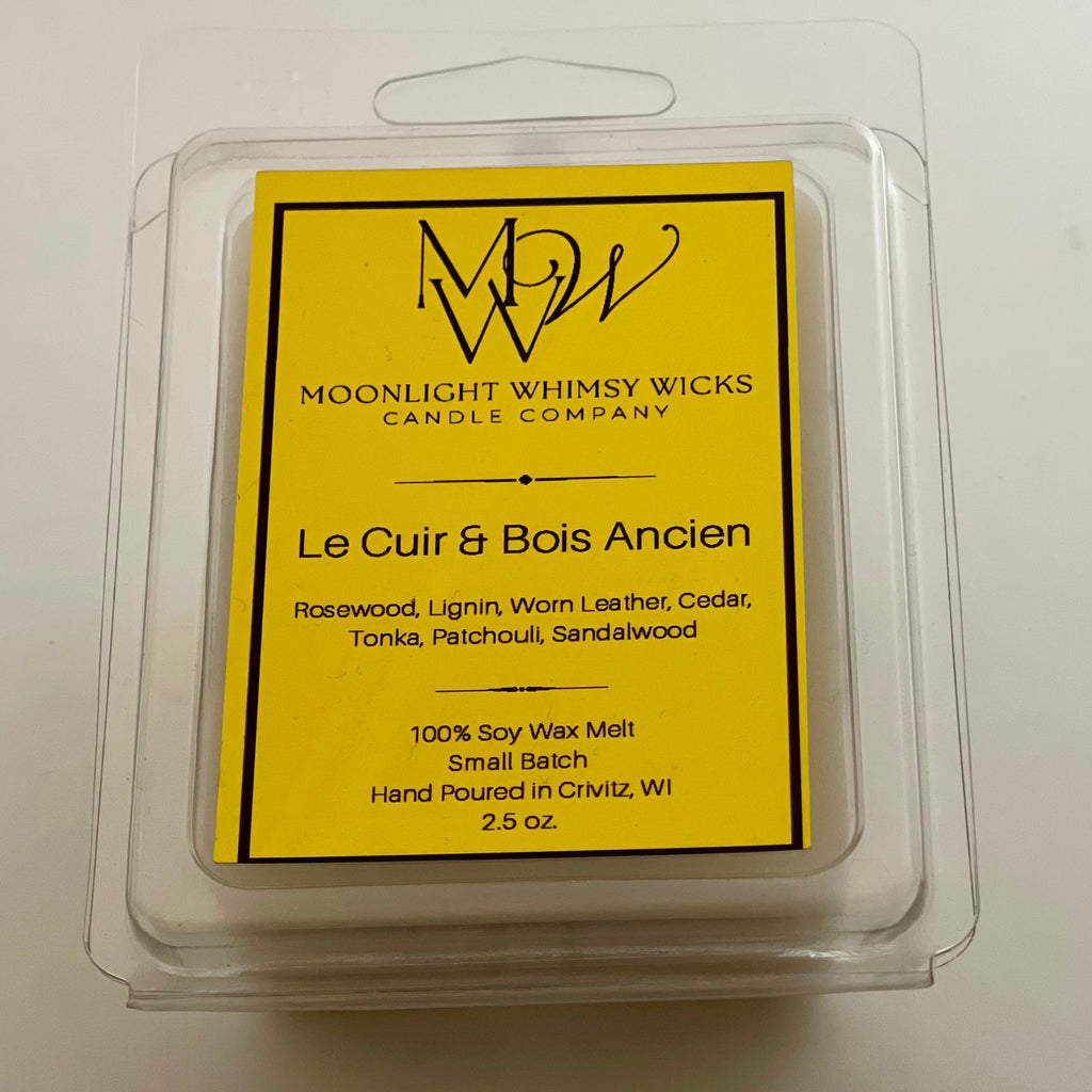 Le Cuir & Bois Ancien | Luxury Wax Melt