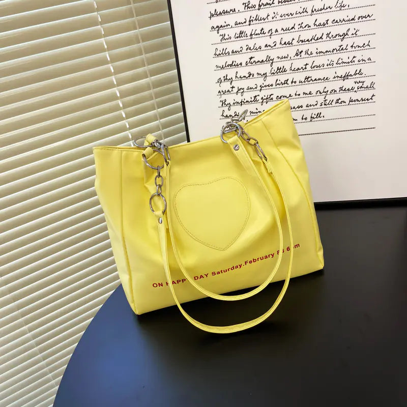 Cute Portable Tote Bag - Large Capacity Commuter Bag