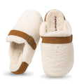 Felokont Winter House Slippers for Woman Indoor and Outdoor Memory Foam Fluffy Fuzzy Home Platformwomens Slipper