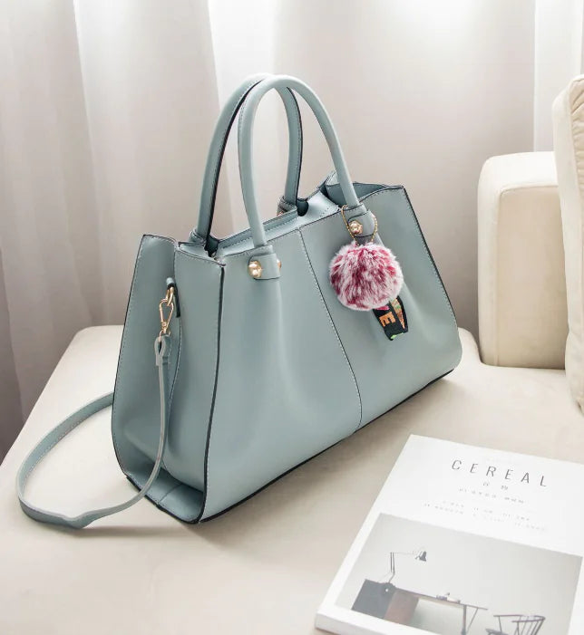 Women's Crossbody & Tote Bag Set - 2-in-1 Style