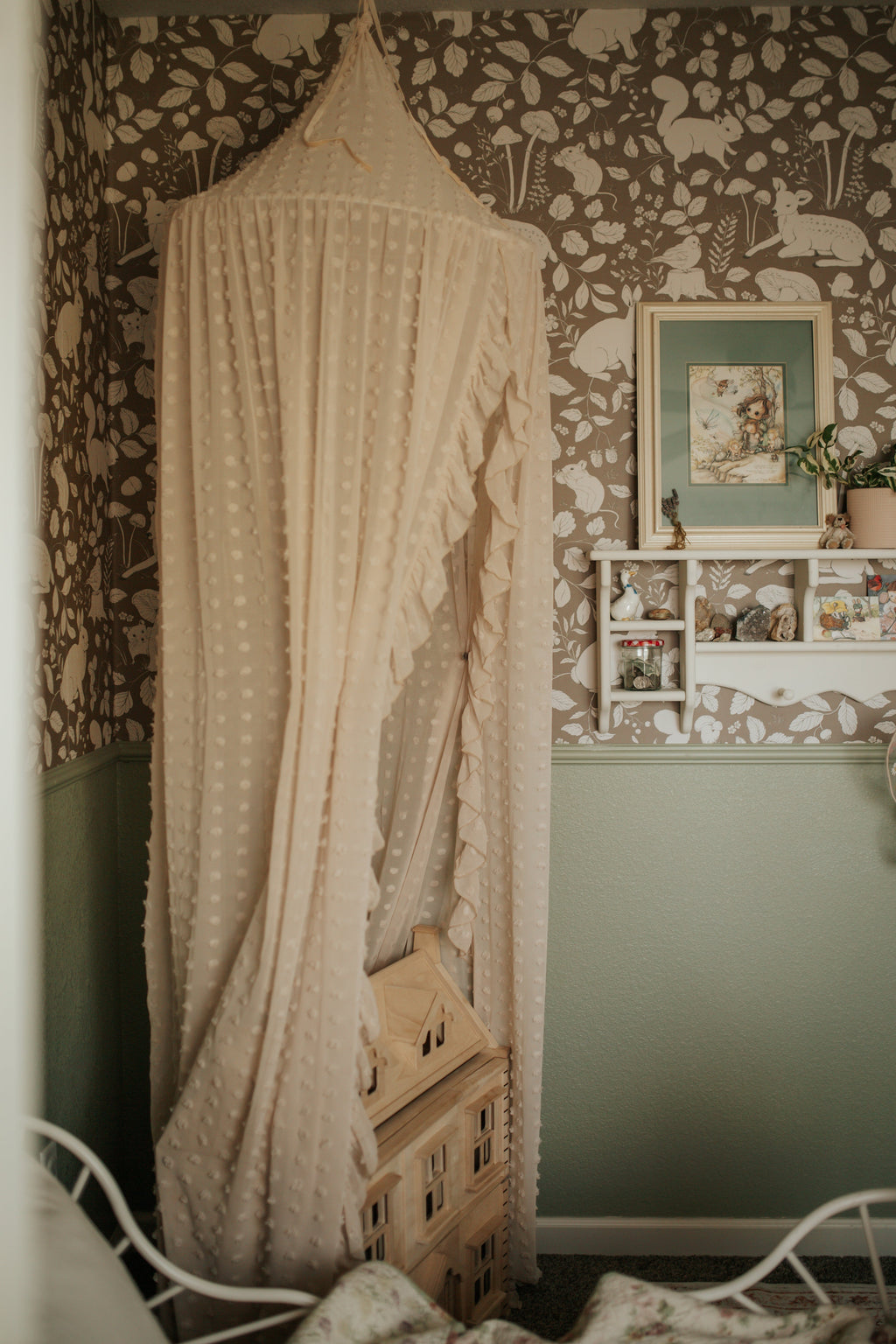 Finch Peel and Stick Removable Wallpaper by Daphne and Sage