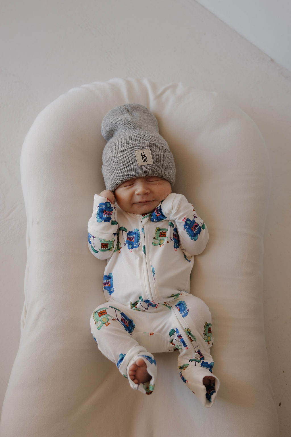 Bamboo Zip Pajamas | Charli's Monsters