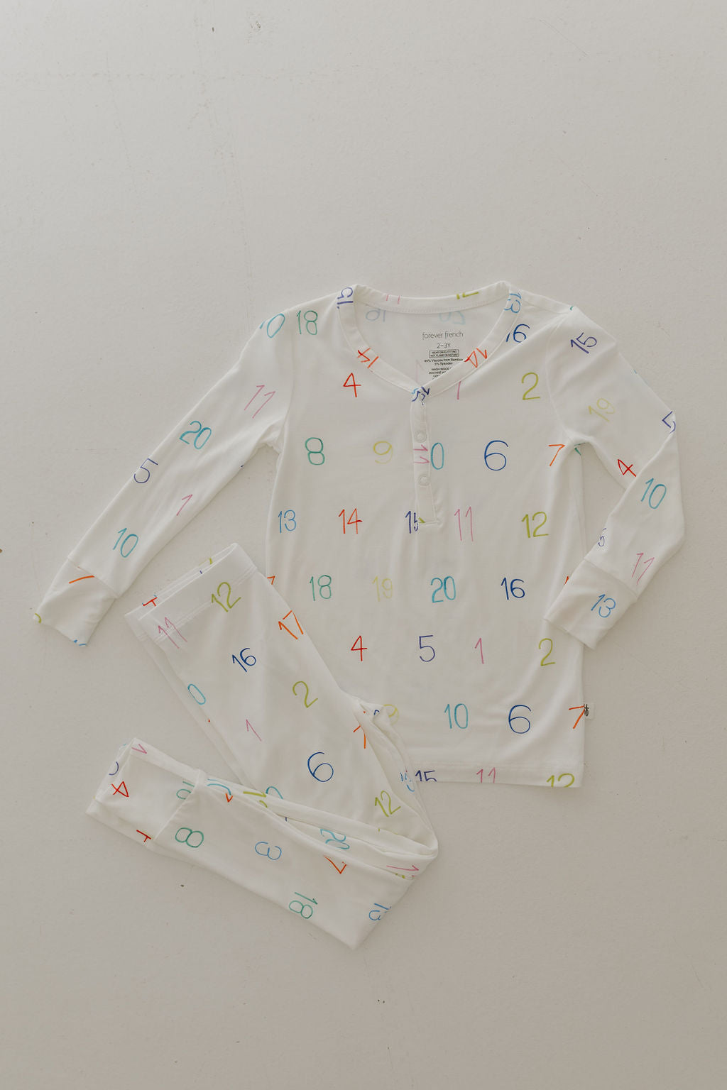 Bamboo Two-Piece Pajamas - Autism Awareness Print