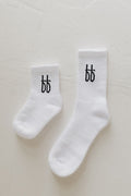ff Crew Socks | White