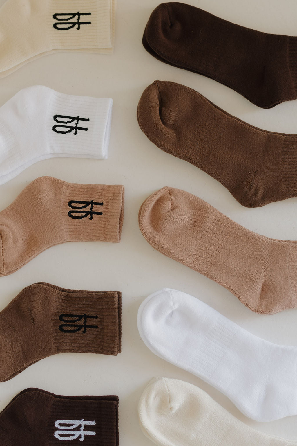 ff Crew Socks | White