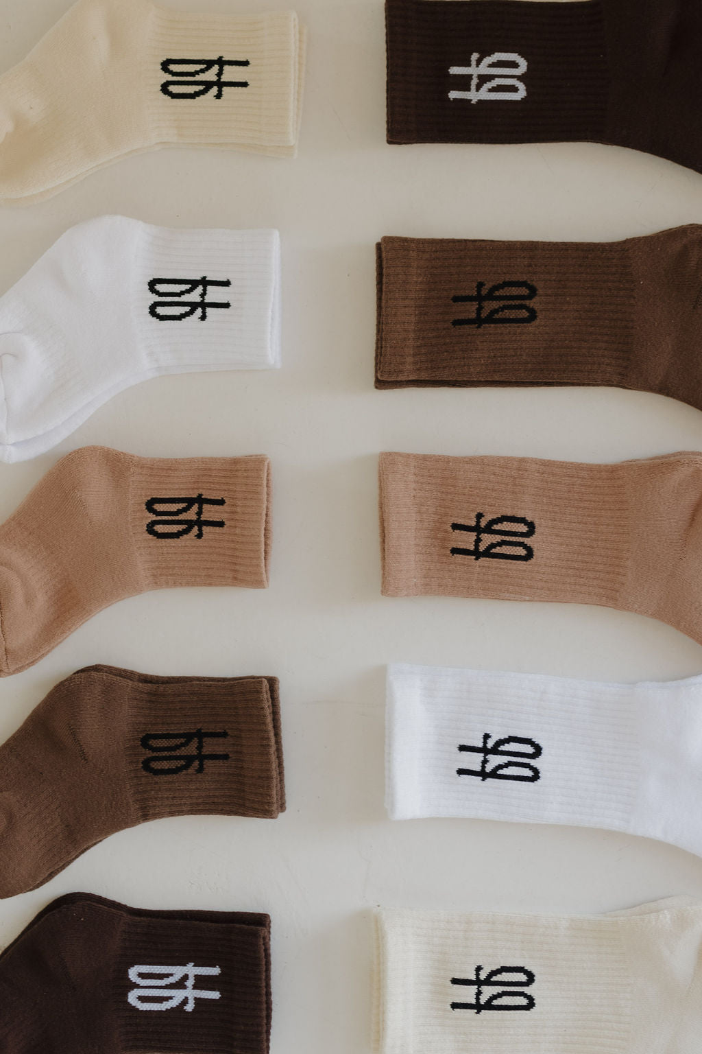 ff Crew Socks | White
