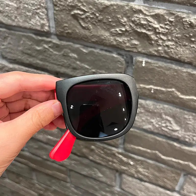 Foldable Children's Sunglasses for Ages 5-10 (Cute Design)