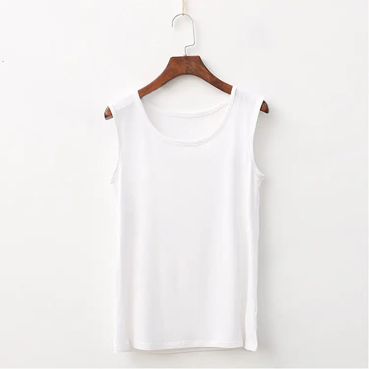 Women's Modal Sleeveless Tank Top Soft Breathable Basic Shell - Image 11