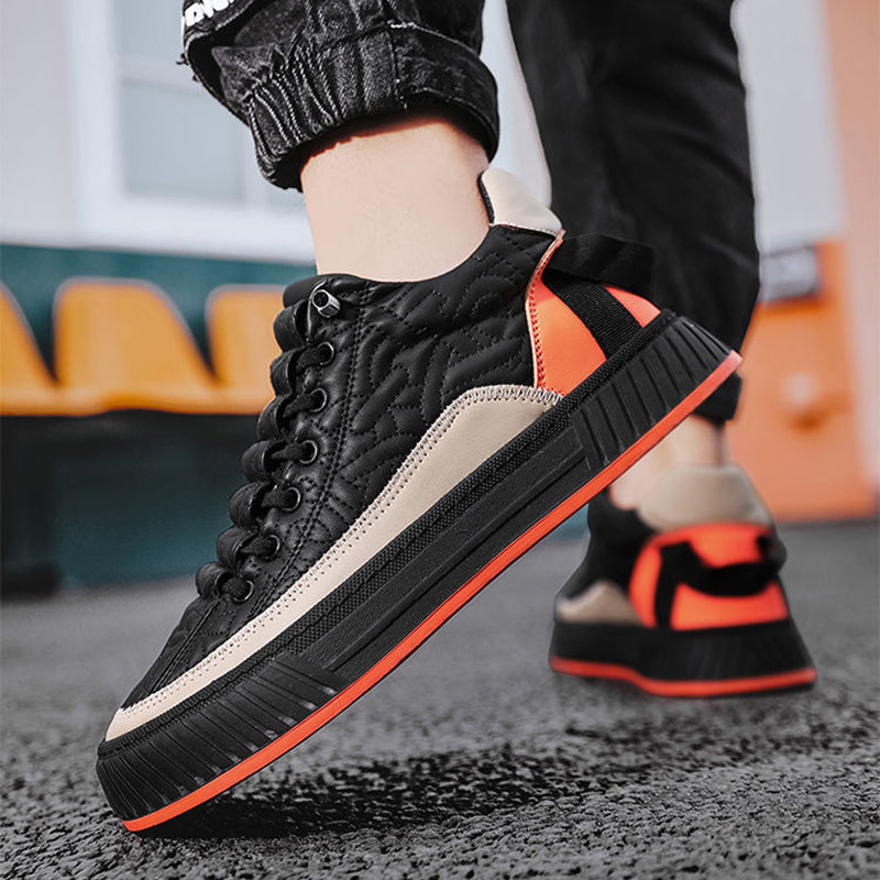 Men's Casual Thick-Soled Sports Sneakers - Comfortable Streetwear